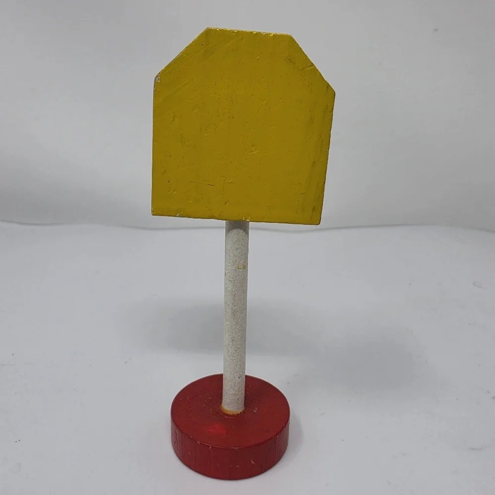 Wooden Doll Furniture with Pink Prrend Play Blanket